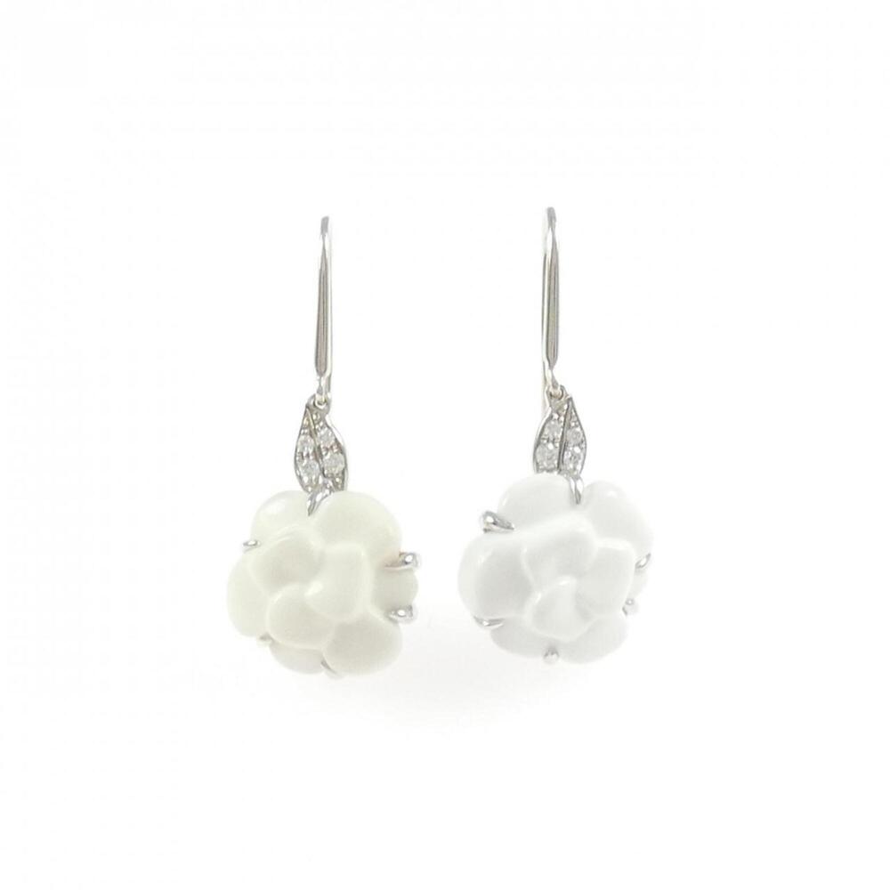 CHANEL Silver Earrings